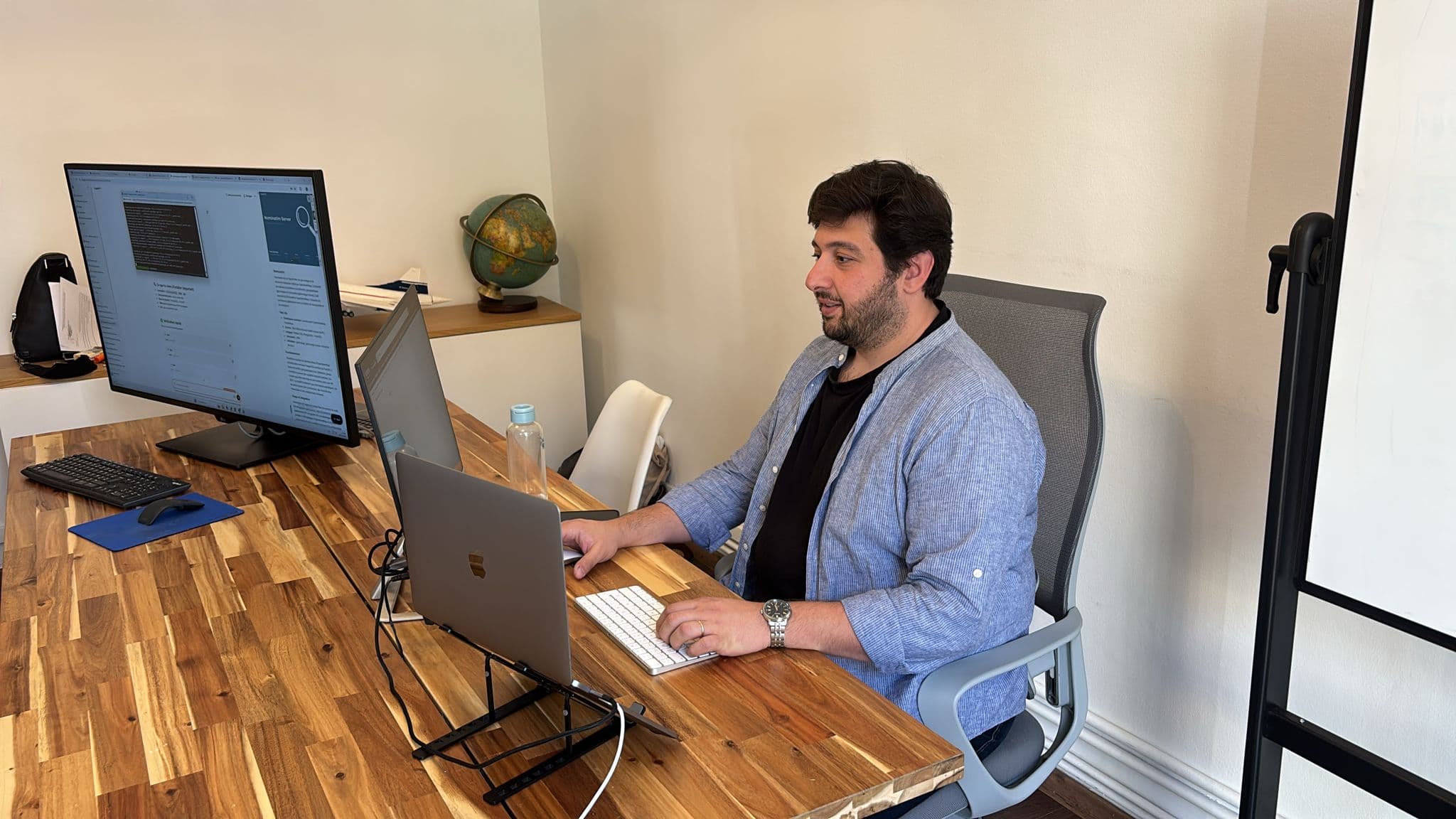 Current oak-desk workspace